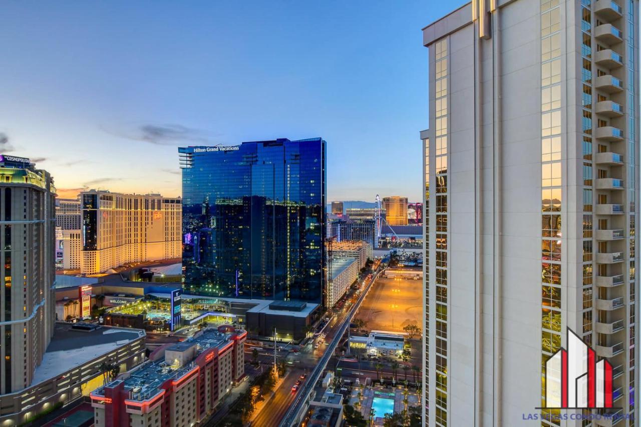 Mgm Signature-29-607 F1 Track & Strip View Balcony Las Vegas Extérieur photo