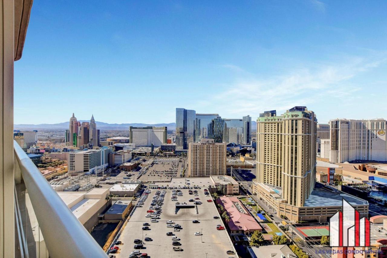 Mgm Signature-29-607 F1 Track & Strip View Balcony Las Vegas Extérieur photo