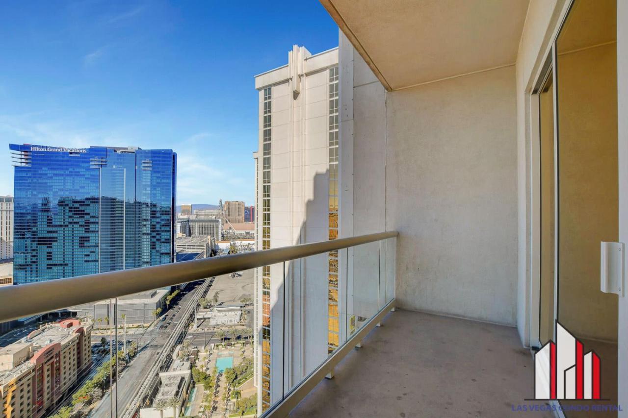 Mgm Signature-29-607 F1 Track & Strip View Balcony Las Vegas Extérieur photo