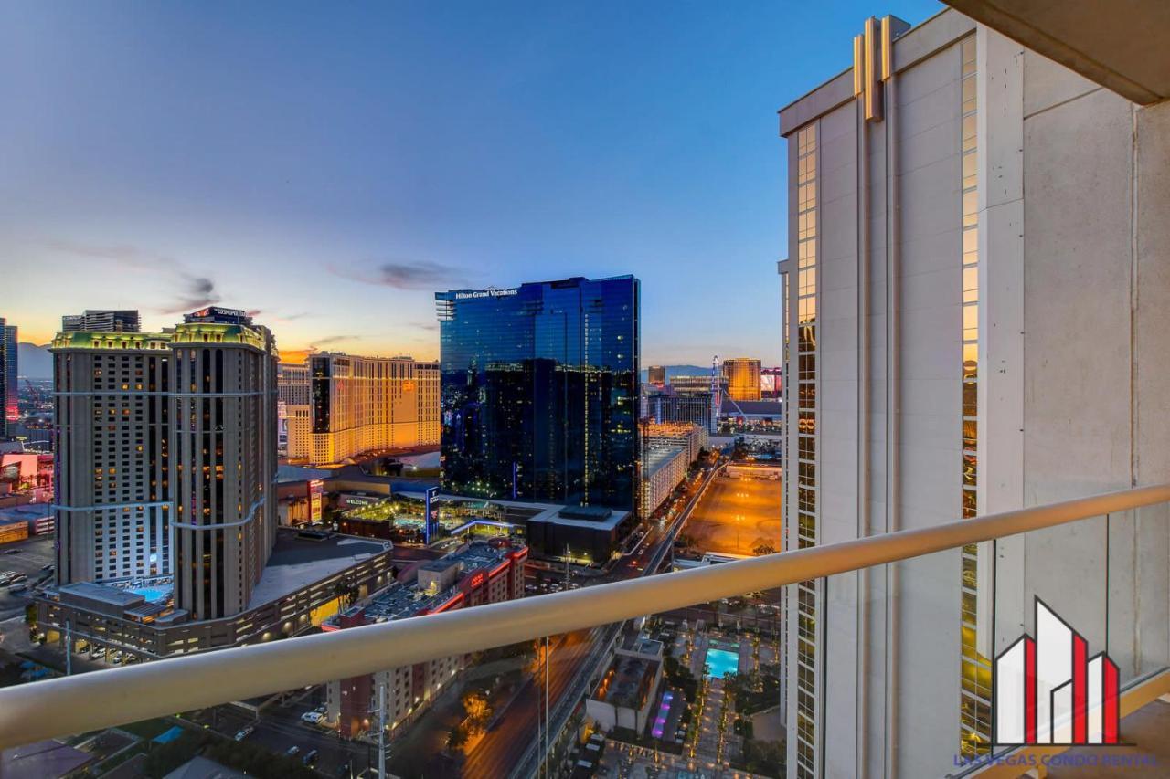 Mgm Signature-29-607 F1 Track & Strip View Balcony Las Vegas Extérieur photo