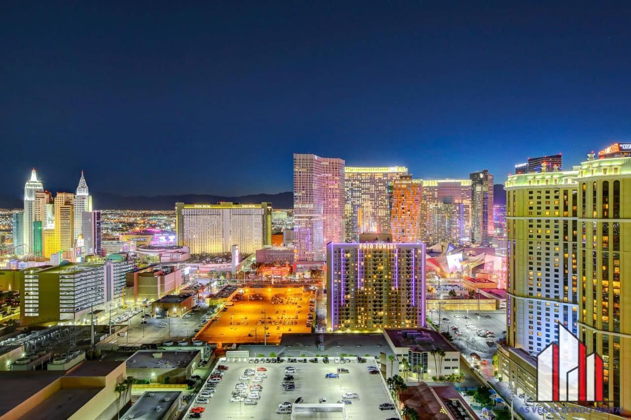 Mgm Signature-29-607 F1 Track & Strip View Balcony Las Vegas Extérieur photo