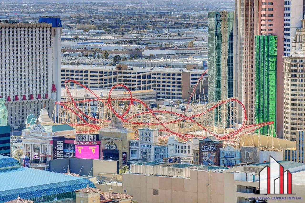 Mgm Signature-29-607 F1 Track & Strip View Balcony Las Vegas Extérieur photo